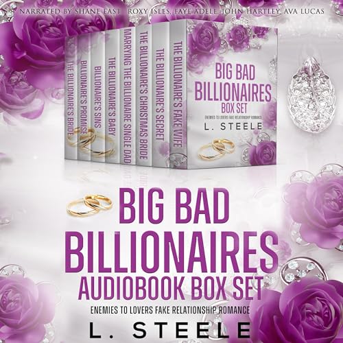 Big Bad Billionaires Boxset Audiobook By L. Steele cover art