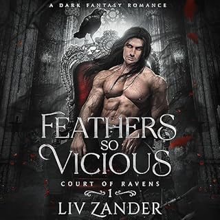 Feathers So Vicious Audiolibro Por Liv Zander arte de portada