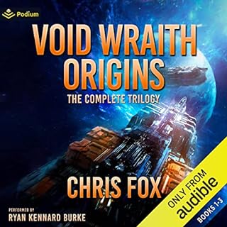 Void Wraith Origins: The Complete Trilogy Audiolibro Por Chris Fox arte de portada