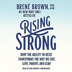 Page de couverture de Rising Strong