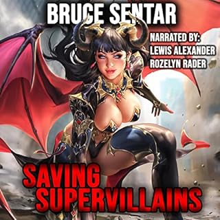 Page de couverture de Saving Supervillains