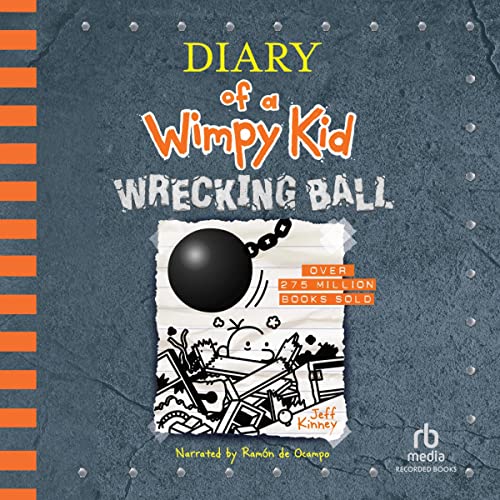 Diary of a Wimpy Kid: Wrecking Ball Audiobook By Jeff Kinney cover art
