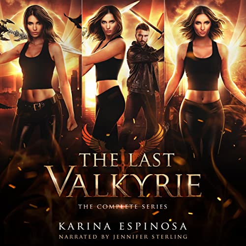 The Last Valkyrie Series Complete Boxed Set Audiolibro Por Karina Espinosa arte de portada