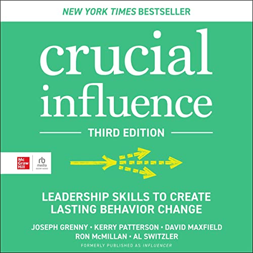 Crucial Influence, Third Edition Audiolibro Por Joseph Grenny, Kerry Patterson, David Maxfield, Ron McMillan, Al Switzler art