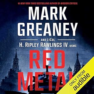 Red Metal Audiolibro Por Mark Greaney, Lieutenant Colonel Hunter Ripley Rawlings IV - USMC arte de portada