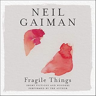 Fragile Things Audiolibro Por Neil Gaiman arte de portada