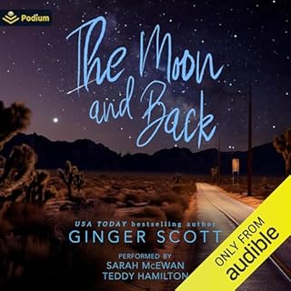 The Moon and Back Audiolibro Por Ginger Scott arte de portada