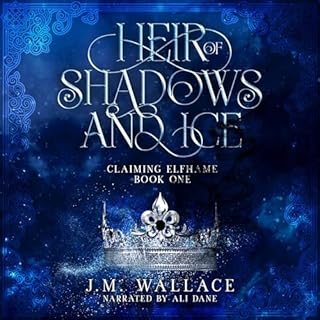 Heir of Shadows and Ice Audiolibro Por J.M. Wallace arte de portada