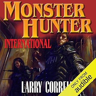 Monster Hunter International Audiolibro Por Larry Correia arte de portada