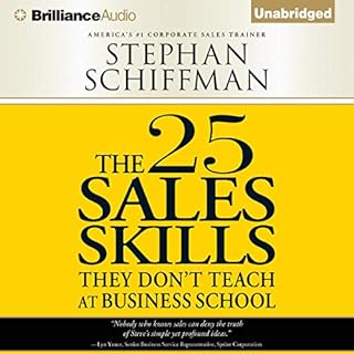 The 25 Sales Skills Audiolibro Por Stephan Schiffman arte de portada