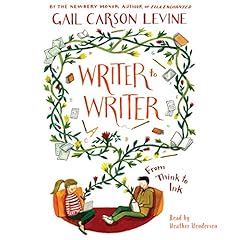 Writer to Writer Audiolibro Por Gail Carson Levine arte de portada