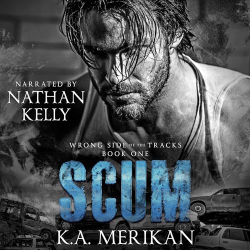 Scum Audiolibro Por K.A. Merikan arte de portada