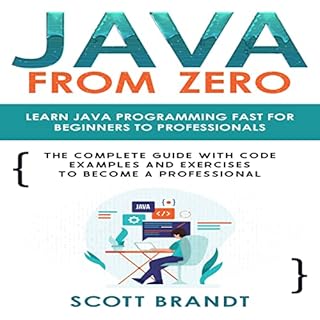 Java from Zero Audiobook By Scott Brandt cover art