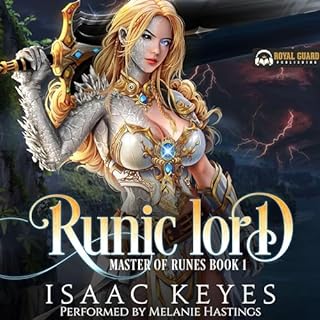 Runic Lord Audiolibro Por Isaac Keyes arte de portada