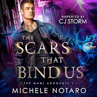 The Scars That Bind Us Audiolibro Por Michele Notaro arte de portada