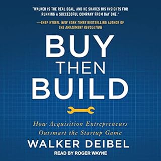 Buy Then Build Audiolibro Por Walker Deibel arte de portada