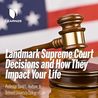 10 Landmark Supreme Court Decisions and How They Impact Your Life Audiolibro Por David L. Hudson arte de portada