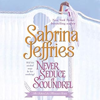 Never Seduce a Scoundrel Audiolibro Por Sabrina Jeffries arte de portada