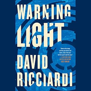 Warning Light Audiolibro Por David Ricciardi arte de portada