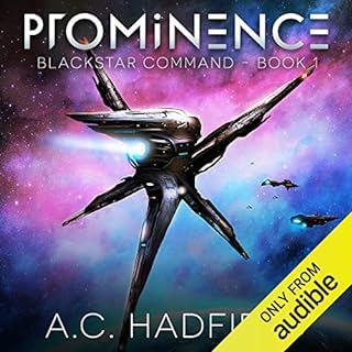 Prominence Audiolibro Por A. C. Hadfield arte de portada