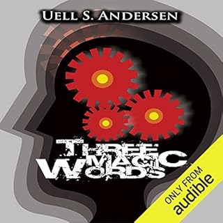 Three Magic Words Audiolibro Por Uell Stanley Anderson arte de portada