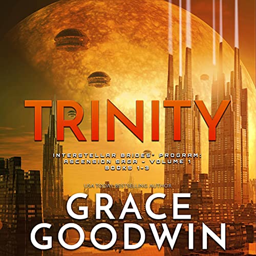 Trinity Audiolibro Por Grace Goodwin arte de portada