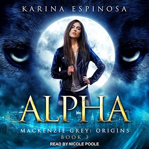 Alpha Audiolibro Por Karina Espinosa arte de portada