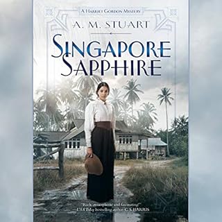 Singapore Sapphire Audiolibro Por A. M. Stuart arte de portada