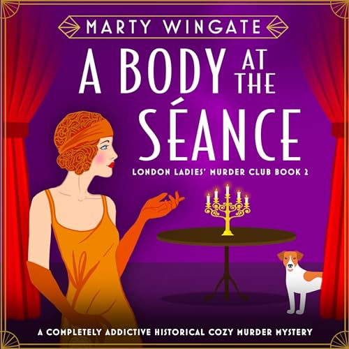 A Body at the S&eacute;ance Audiolibro Por Marty Wingate arte de portada