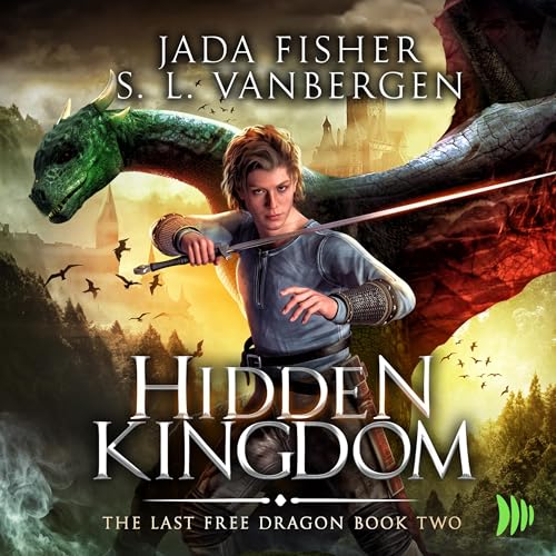 Hidden Kingdom Audiolibro Por Jada Fisher, S.L. Vanbergen arte de portada