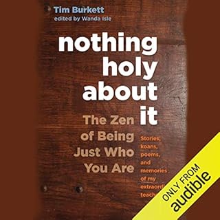 Nothing Holy About It Audiolibro Por Tim Burkett arte de portada