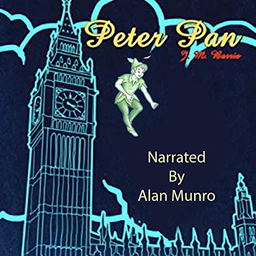 Peter Pan Audiolibro Por J. M. Barrie arte de portada