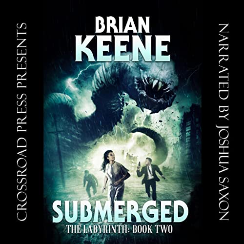 Submerged Audiolibro Por Brian Keene arte de portada