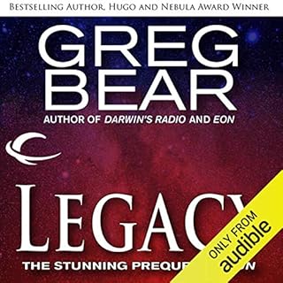 Legacy Audiolibro Por Greg Bear arte de portada