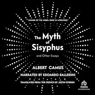 The Myth of Sisyphus Audiolibro Por Albert Camus arte de portada