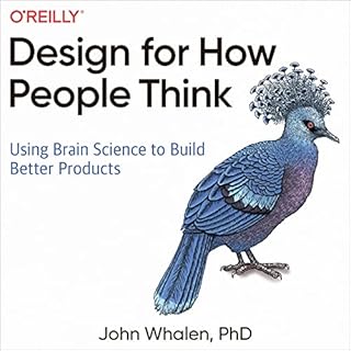 Design for How People Think Audiolibro Por John Whalen PhD arte de portada