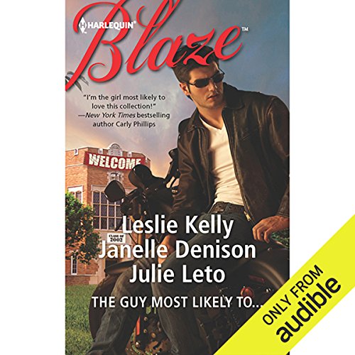 Guy Most Likely To&hellip; Audiolibro Por Leslie Kelly, Janelle Denison, Julie Leto arte de portada