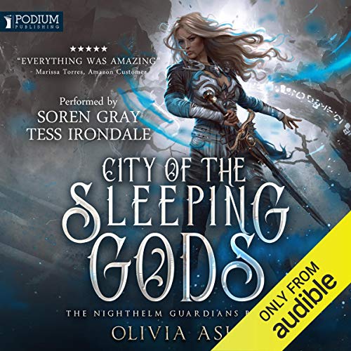 City of the Sleeping Gods Audiolibro Por Olivia Ash arte de portada