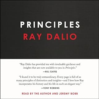 Principles Audiolibro Por Ray Dalio arte de portada