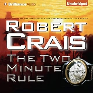 The Two Minute Rule Audiolibro Por Robert Crais arte de portada