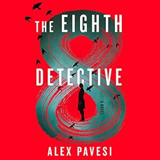 The Eighth Detective Audiolibro Por Alex Pavesi arte de portada