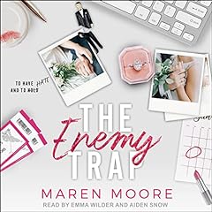 The Enemy Trap Audiolibro Por Maren Moore arte de portada