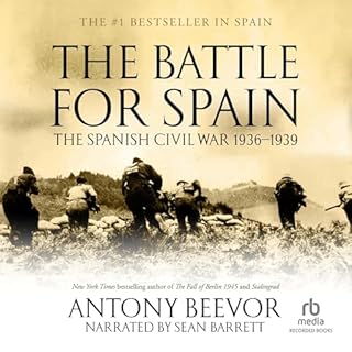 The Battle for Spain Audiolibro Por Antony Beevor arte de portada