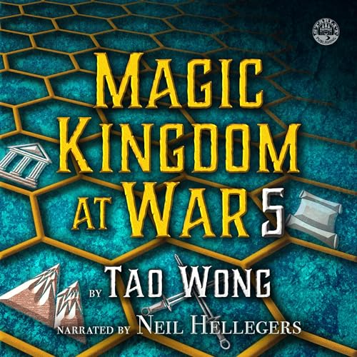 Magic Kingdom at War, Volume 5 Audiolibro Por Tao Wong arte de portada