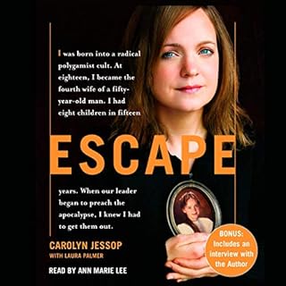 Escape Audiolibro Por Carolyn Jessop, Laura Palmer arte de portada