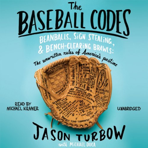 The Baseball Codes Audiolibro Por Jason Turbow, Michael Duca arte de portada
