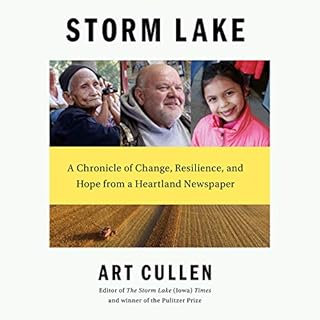 Storm Lake Audiolibro Por Art Cullen arte de portada