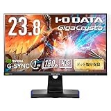 【Amazon.co.jp 限定】 IODATA ゲーミングモニター 23.8インチ GigaCrysta 180Hz ADSパネル ブラック 無輝点保証対応(HDMI×2/DisplayPort/VESA対応/高さ調整/縦横回転/土日サポート/日本メーカー/無輝点保証) EX-GD241JD image