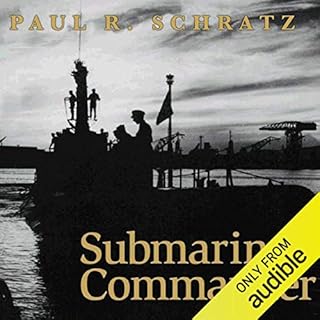 Submarine Commander Audiolibro Por Paul R. Schratz arte de portada