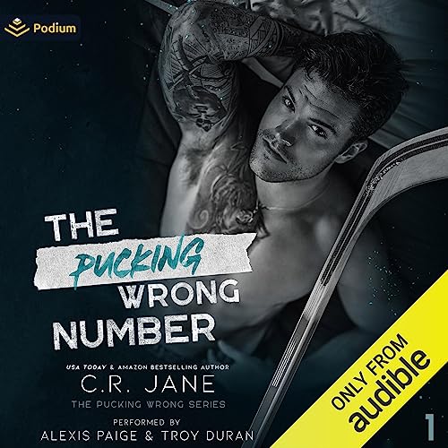 The Pucking Wrong Number Audiolibro Por C.R. Jane arte de portada